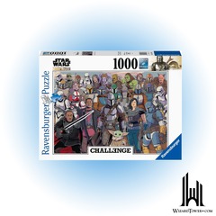 STAR WARS THE MANDALORIAN CHALLENGE 1000PC PUZZLE